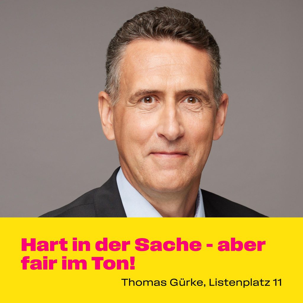 Thomas Gürke ist Rechtsanwalt aus Magdeburg und will die Dinge in Sachsen-Anhalt auf Listenplatz 11 der Freien Demokraten anpacken.